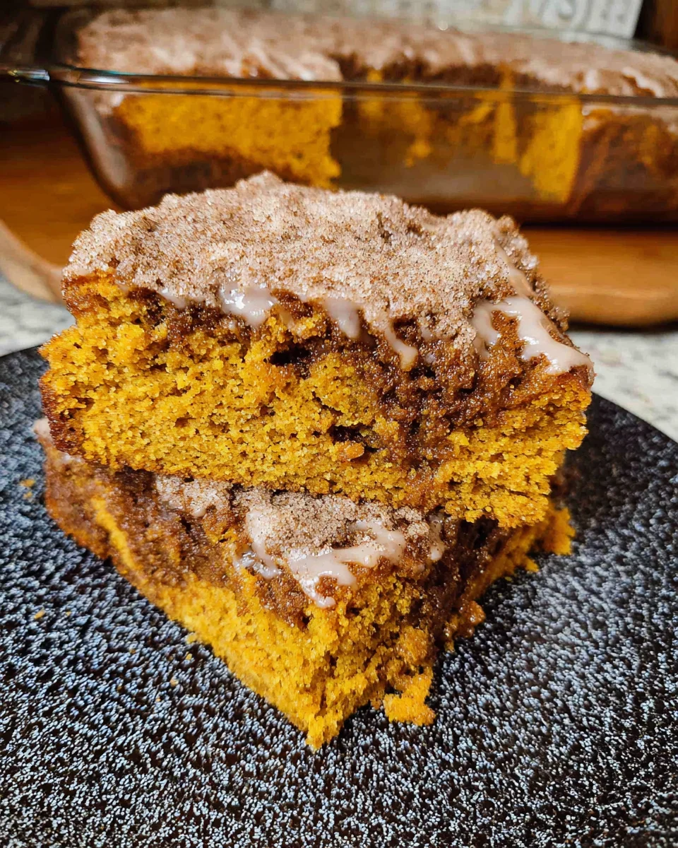 Sourdough Pumpkin Coffee Cake