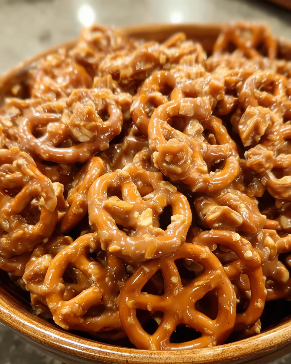 Butter Toffee Pretzels