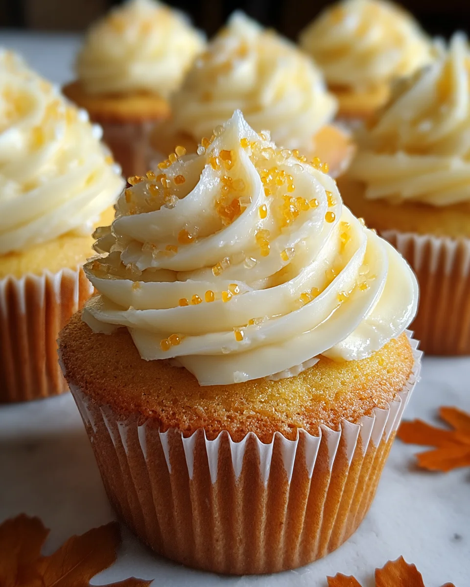 Cornbread Cupcakes with Honey Butter Frosting