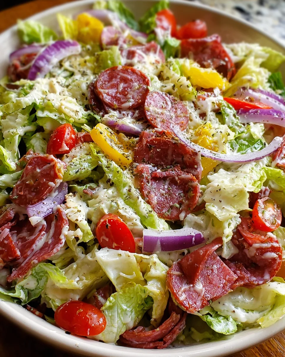 Italian Grinder Salad
