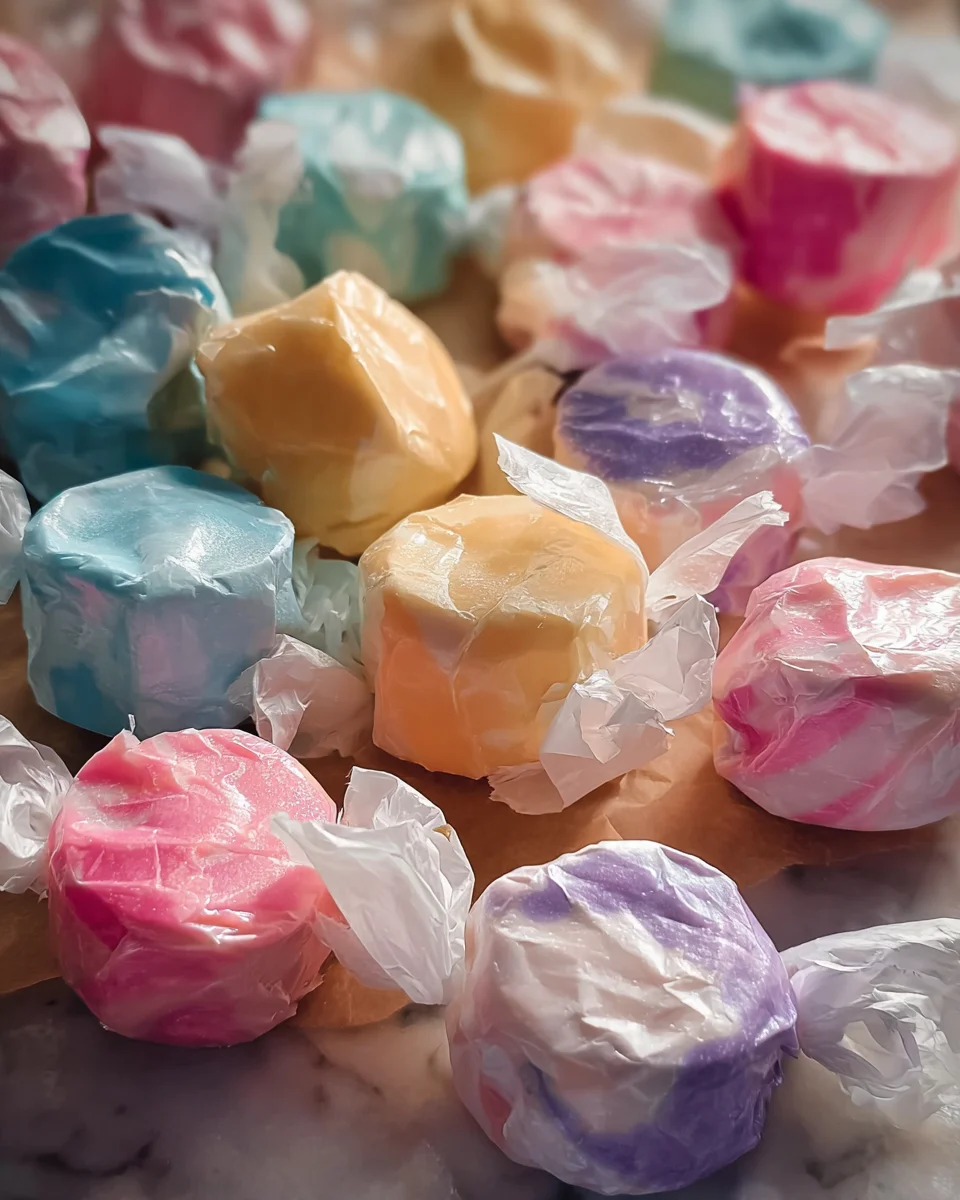Homemade Saltwater Taffy