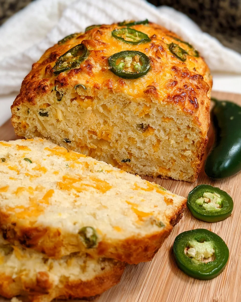 Jalapeño Cheddar Bread