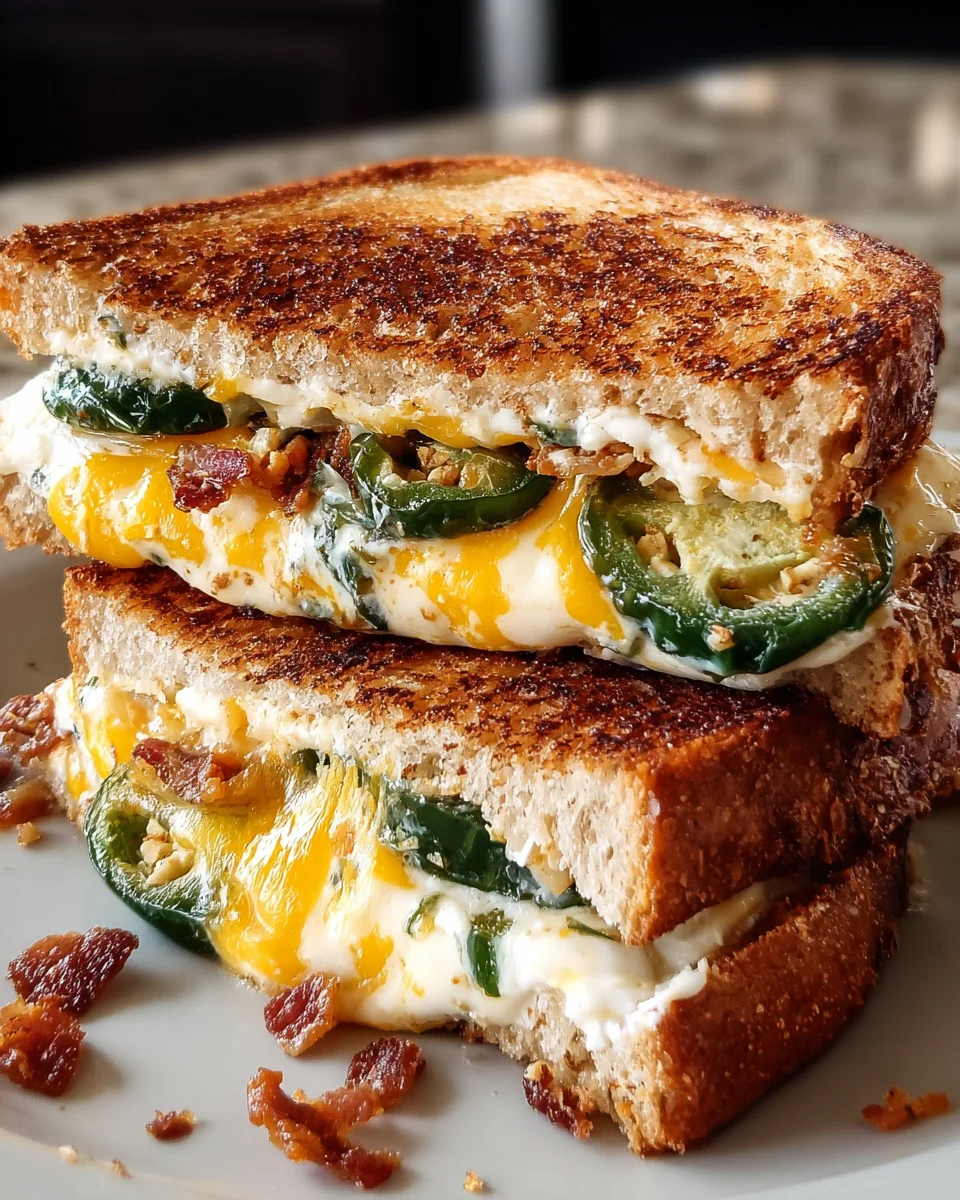 Jalapeno Popper Grilled Cheese