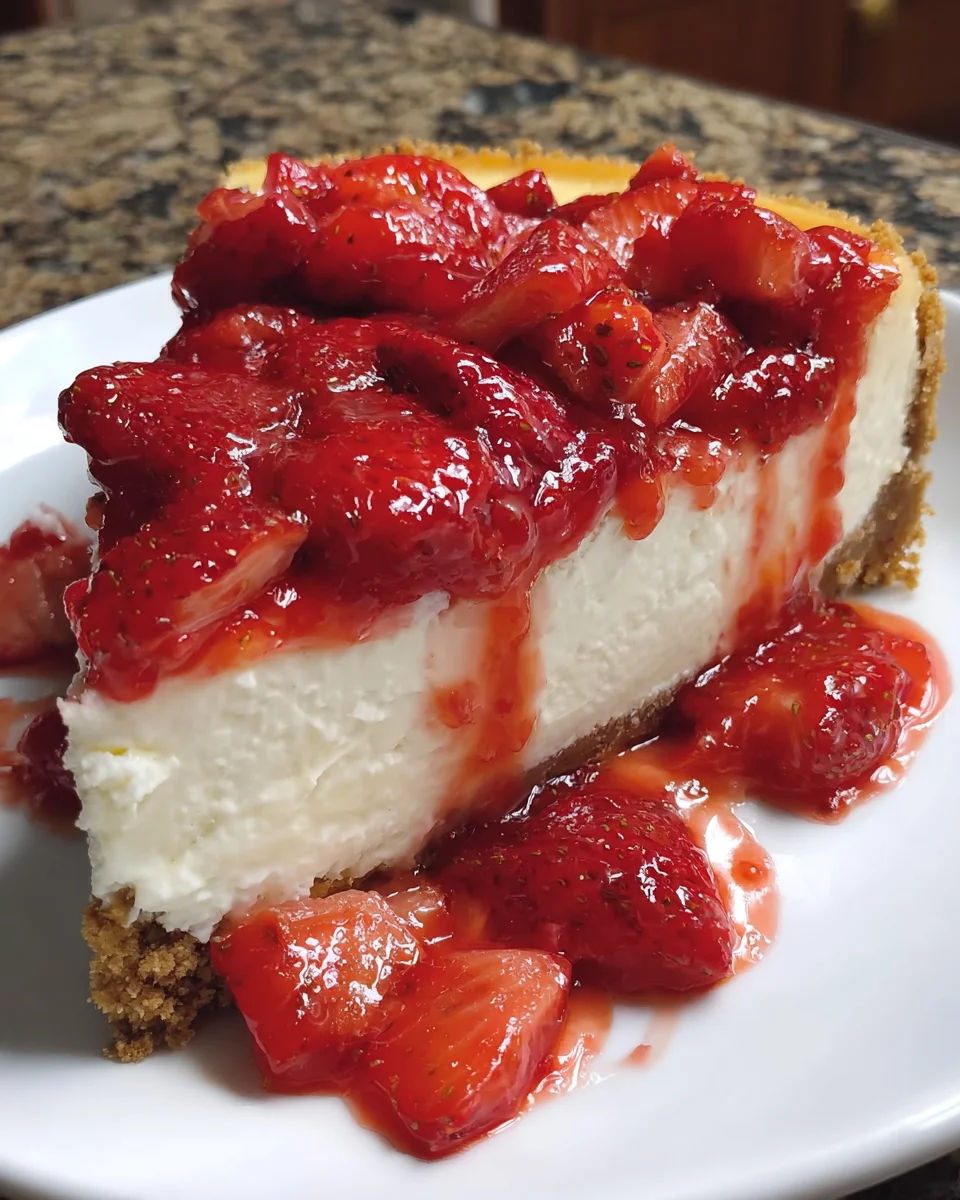 Strawberry Cheesecake Classic Dessert