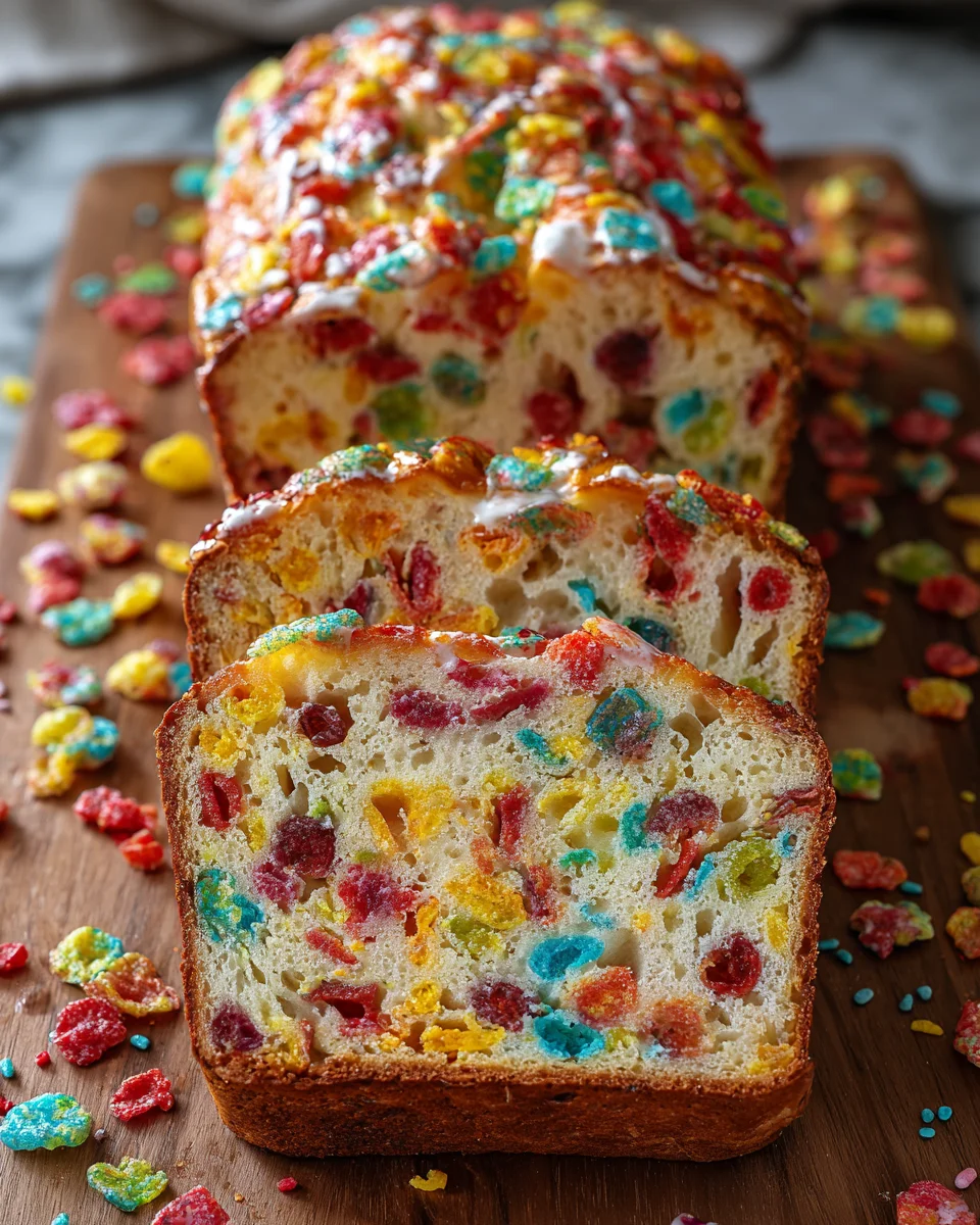 Fruity Pebbles Bread