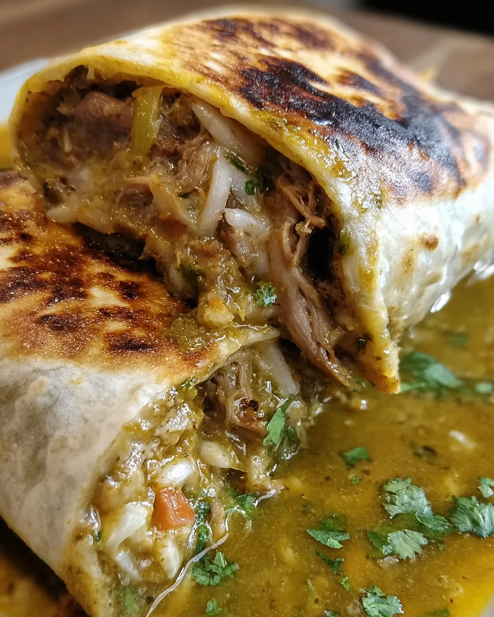Chili Verde Hatch Burritos