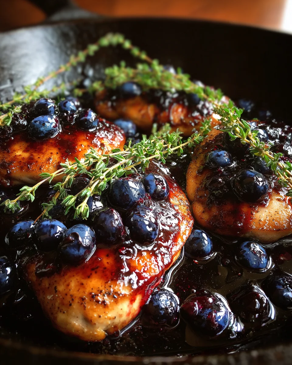 Blueberry Thyme Chicken