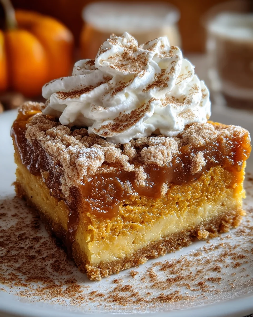 Pumpkin Spice Gooey Cake