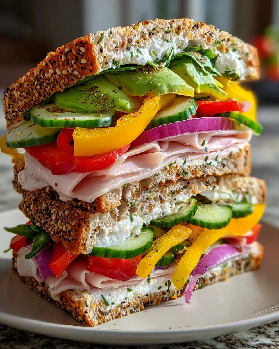 Viral Bell Pepper Sandwich
