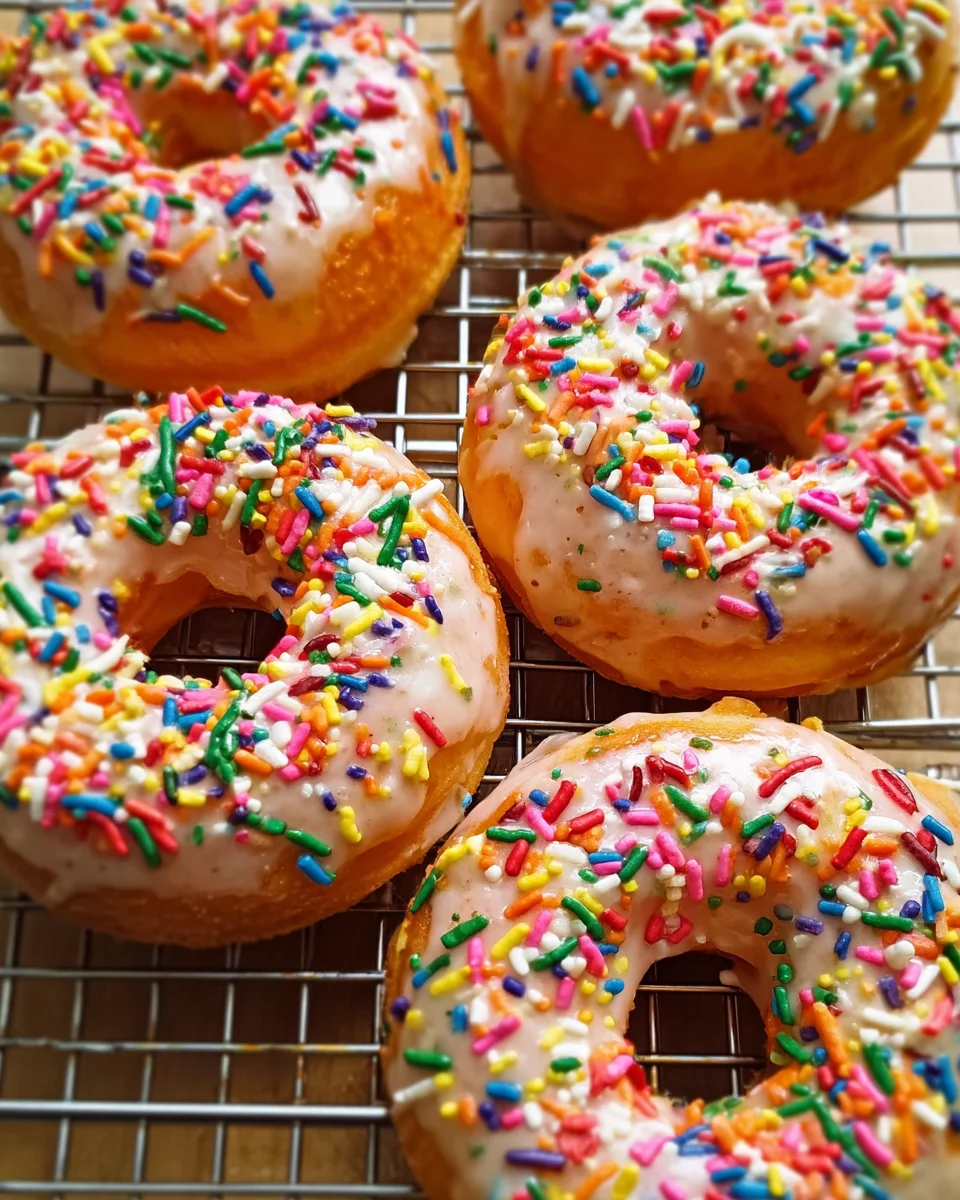 Baked Funfetti Donuts Recipe with Protein