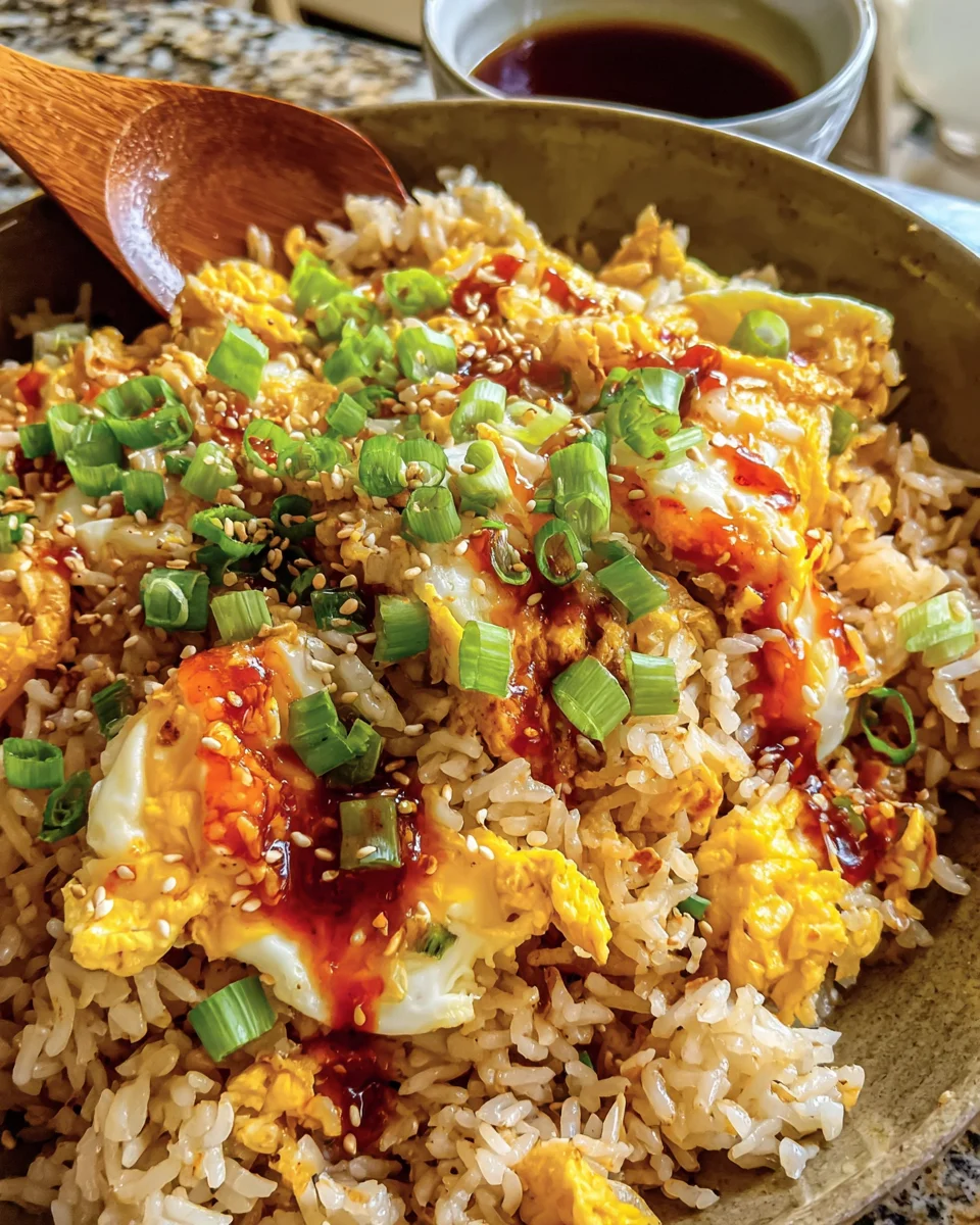 Spicy Egg Fried Rice