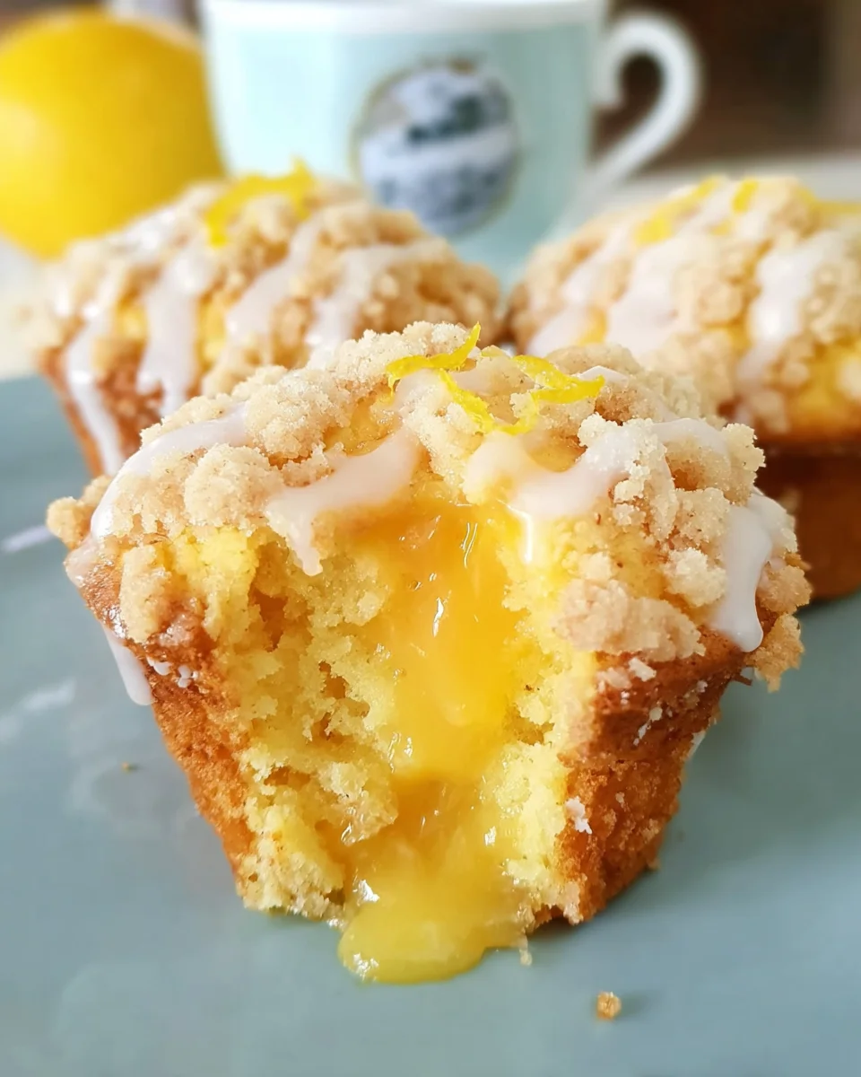 Lemon Curd Muffins