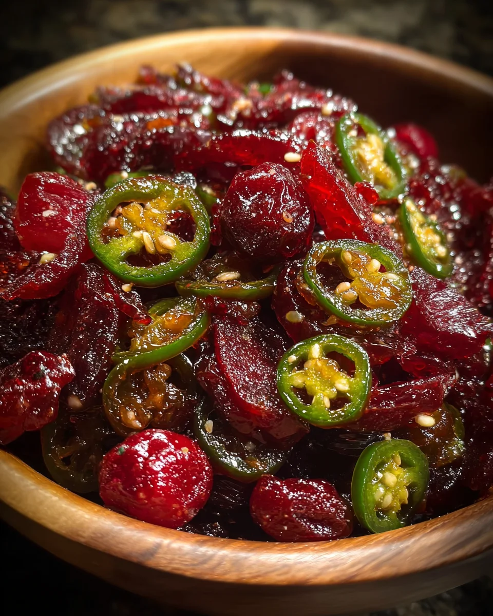 Cranberry Jalapeño Cowboy Candy