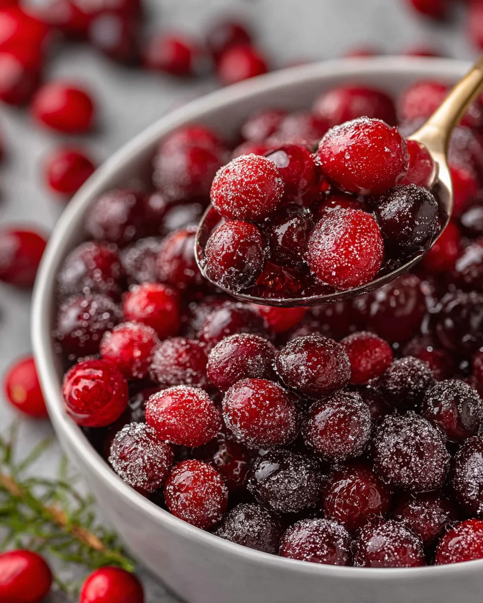 Candied Cranberries