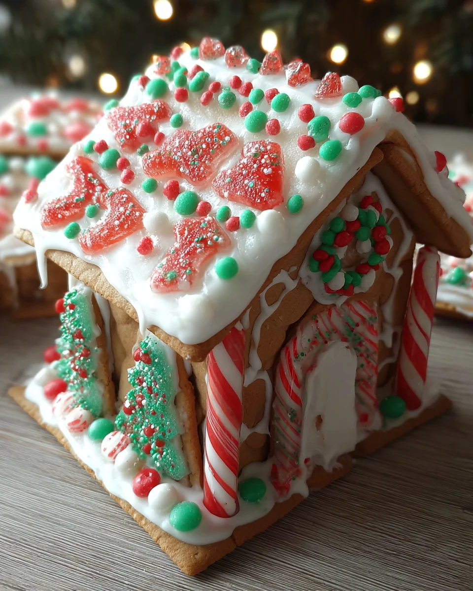 Pop Tart Gingerbread House