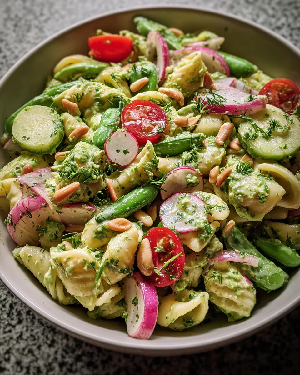 Green Goddess Pasta Salad