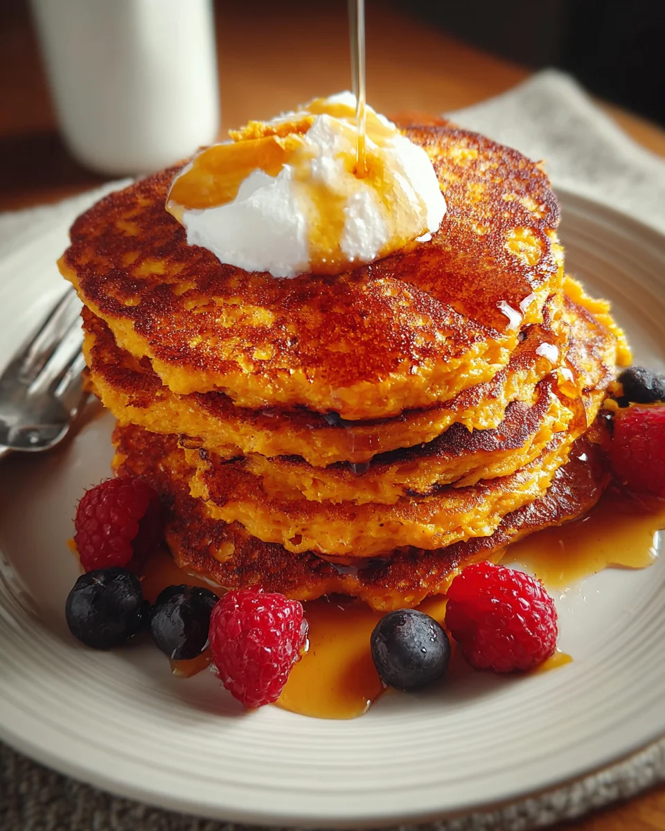 Sweet Potato Pancakes Gluten-Free