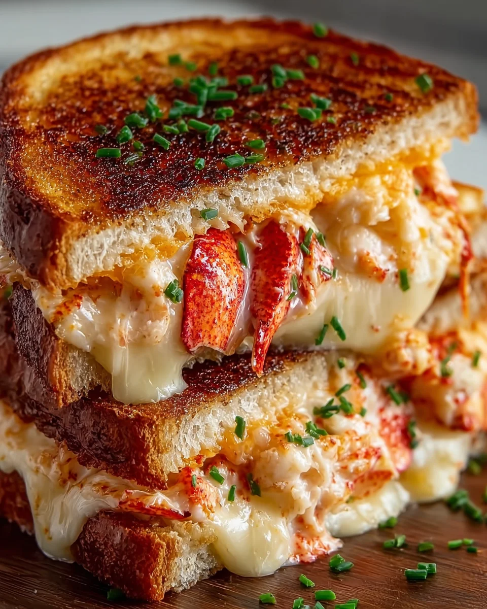 Lobster Grilled Cheese Sandwich