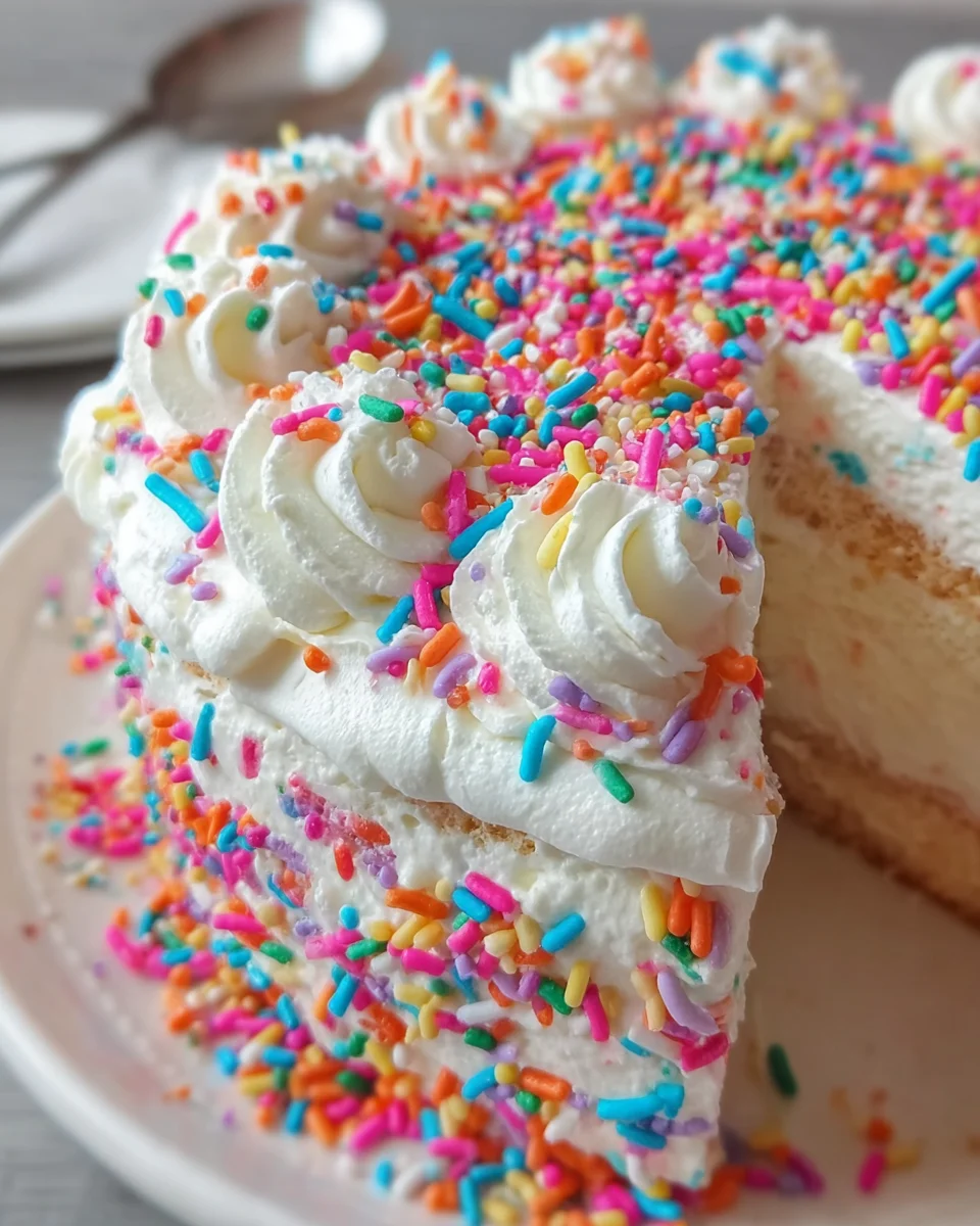 Funfetti Icebox Cake Delight