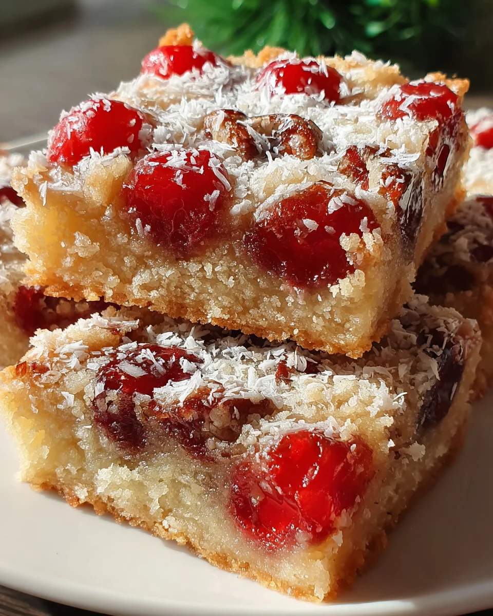 Old Fashioned Cherry Bars