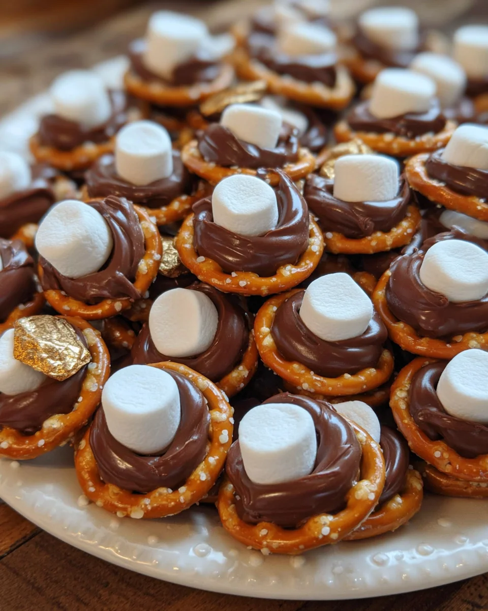 S’mores Pretzel Bites