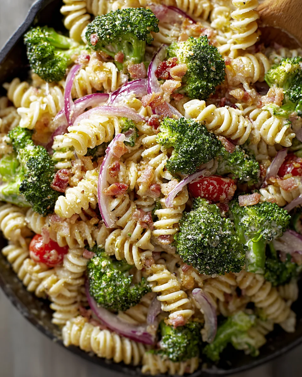Tasty Broccoli Pasta Salad