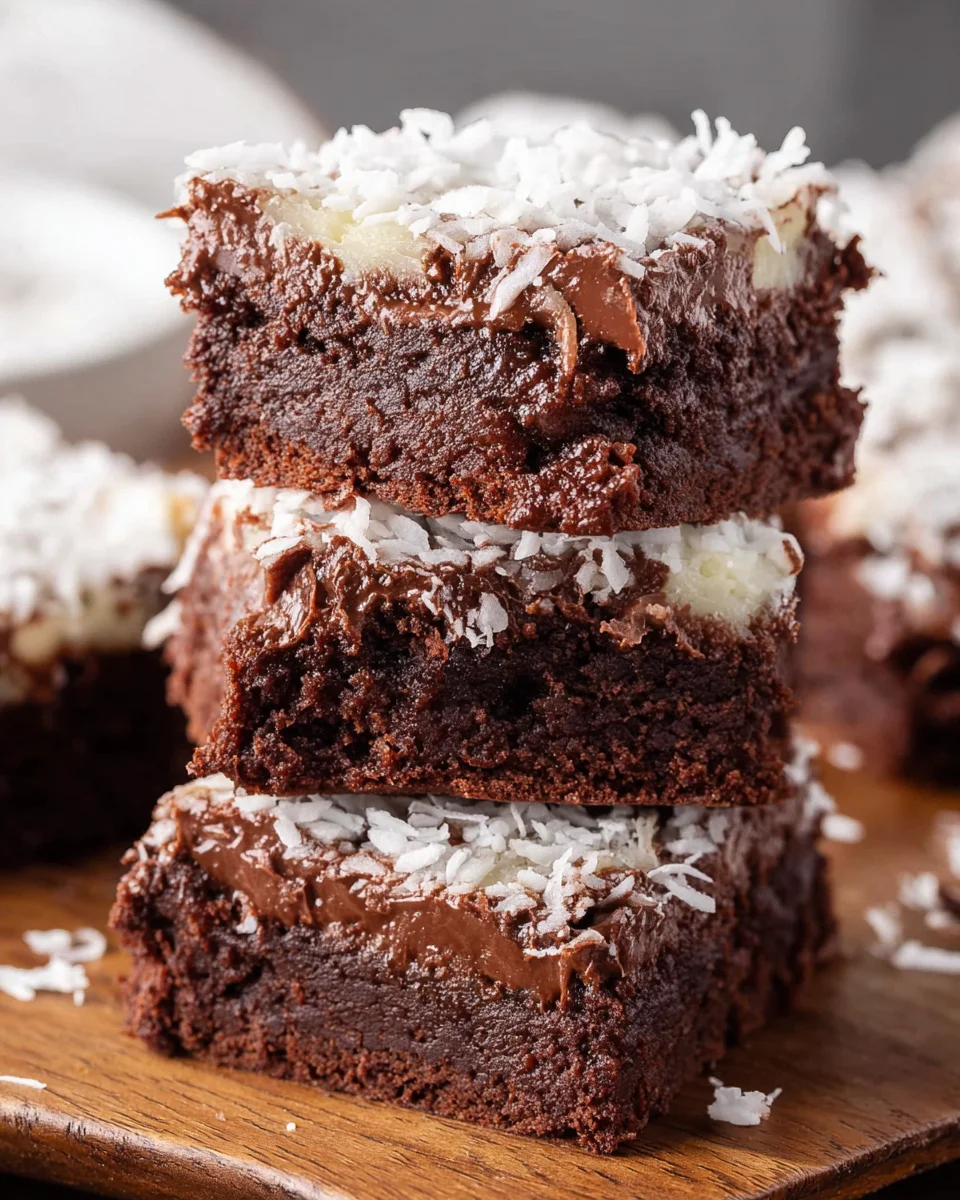 Coconut Brownies