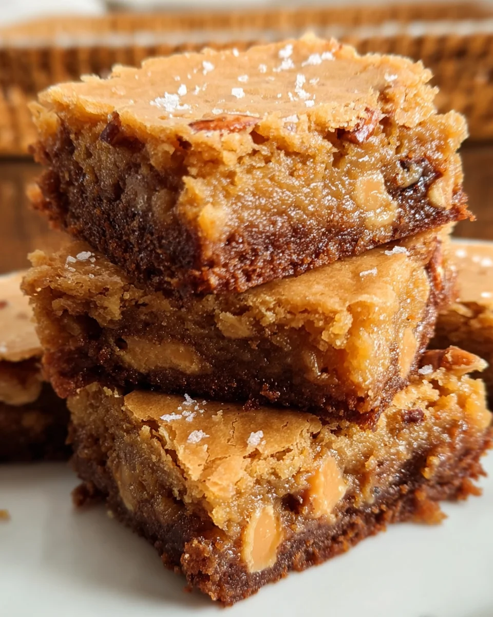 Butterscotch Brownies
