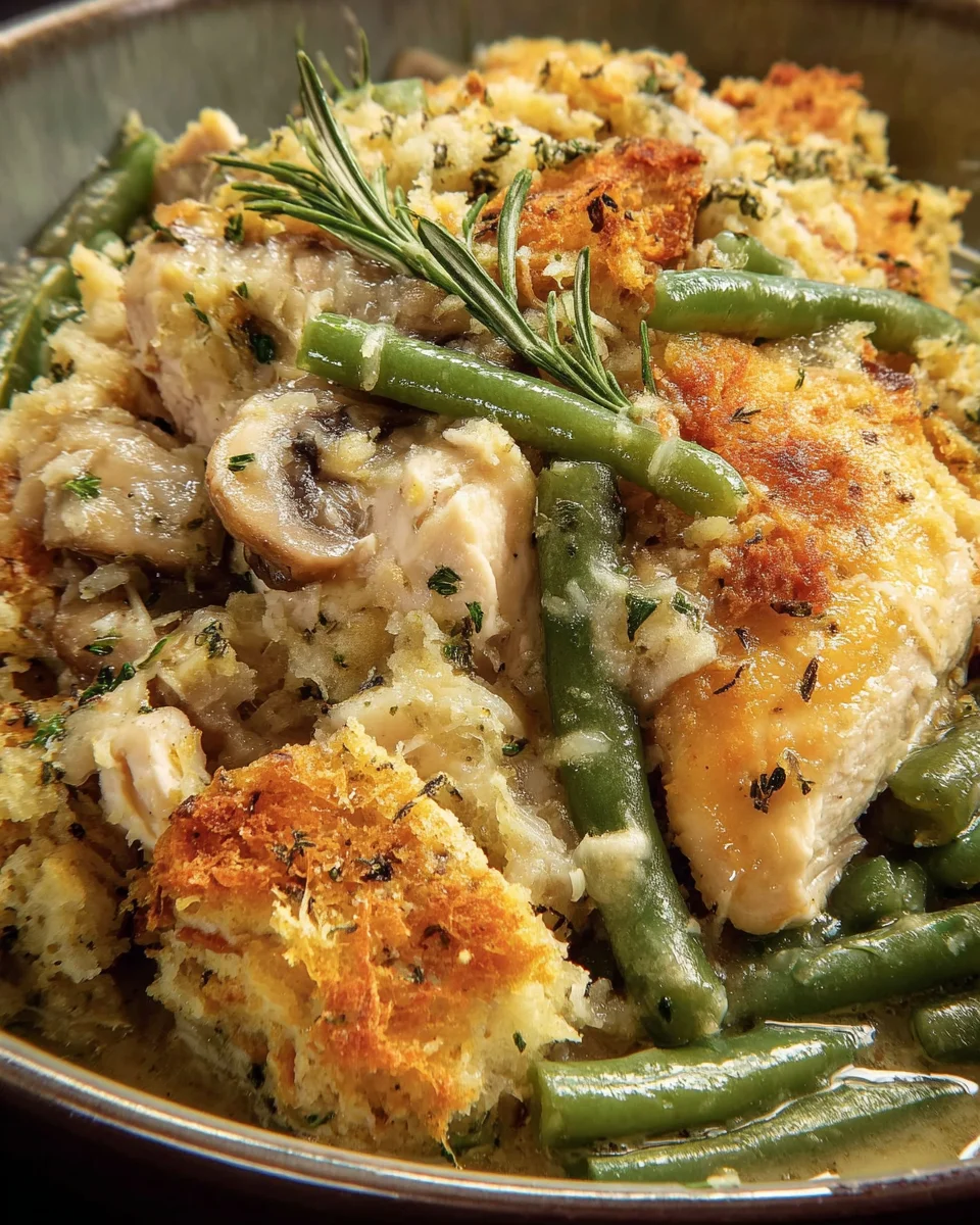 Slow Cooker Chicken Stuffing