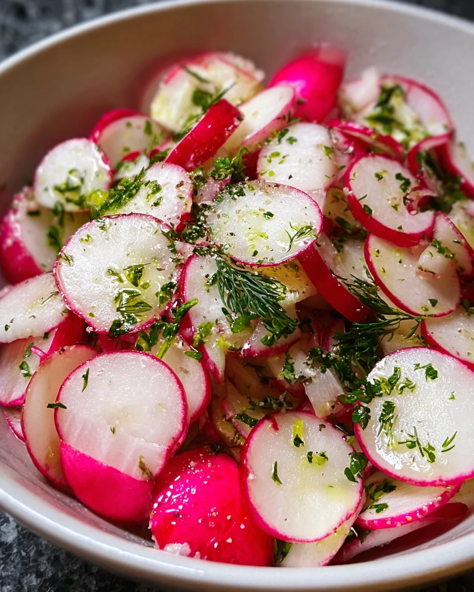 Gordon Ramsay Radish Salad