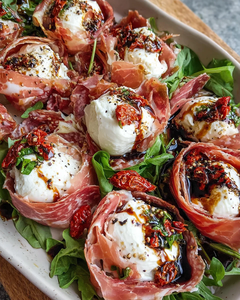 Italian Sushi Prosciutto Burrata