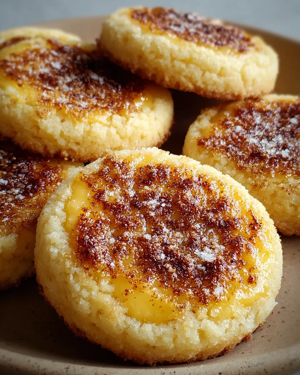 Irresistible Creme Brûlée Cookies