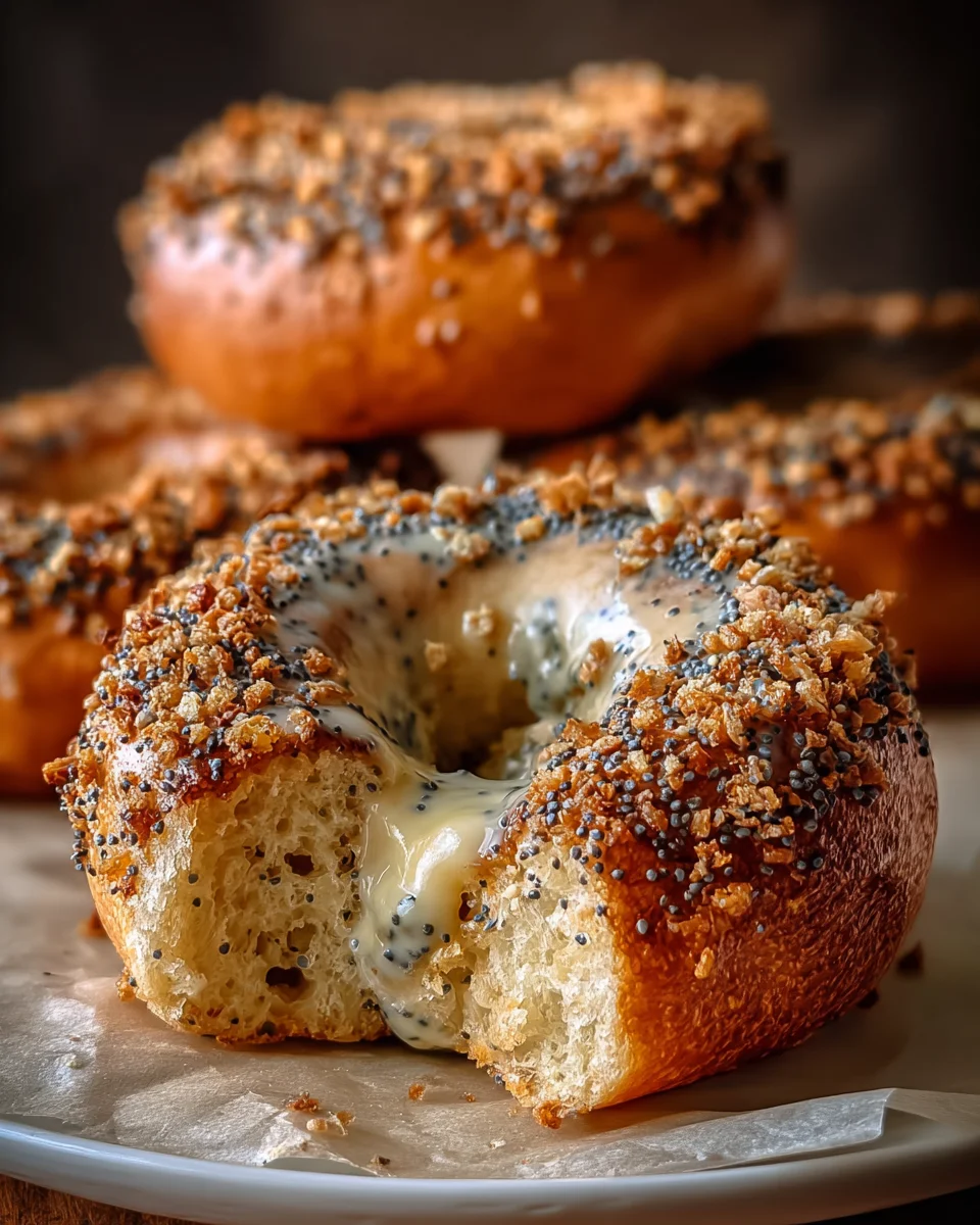 Lemon Poppy Seed Bagels