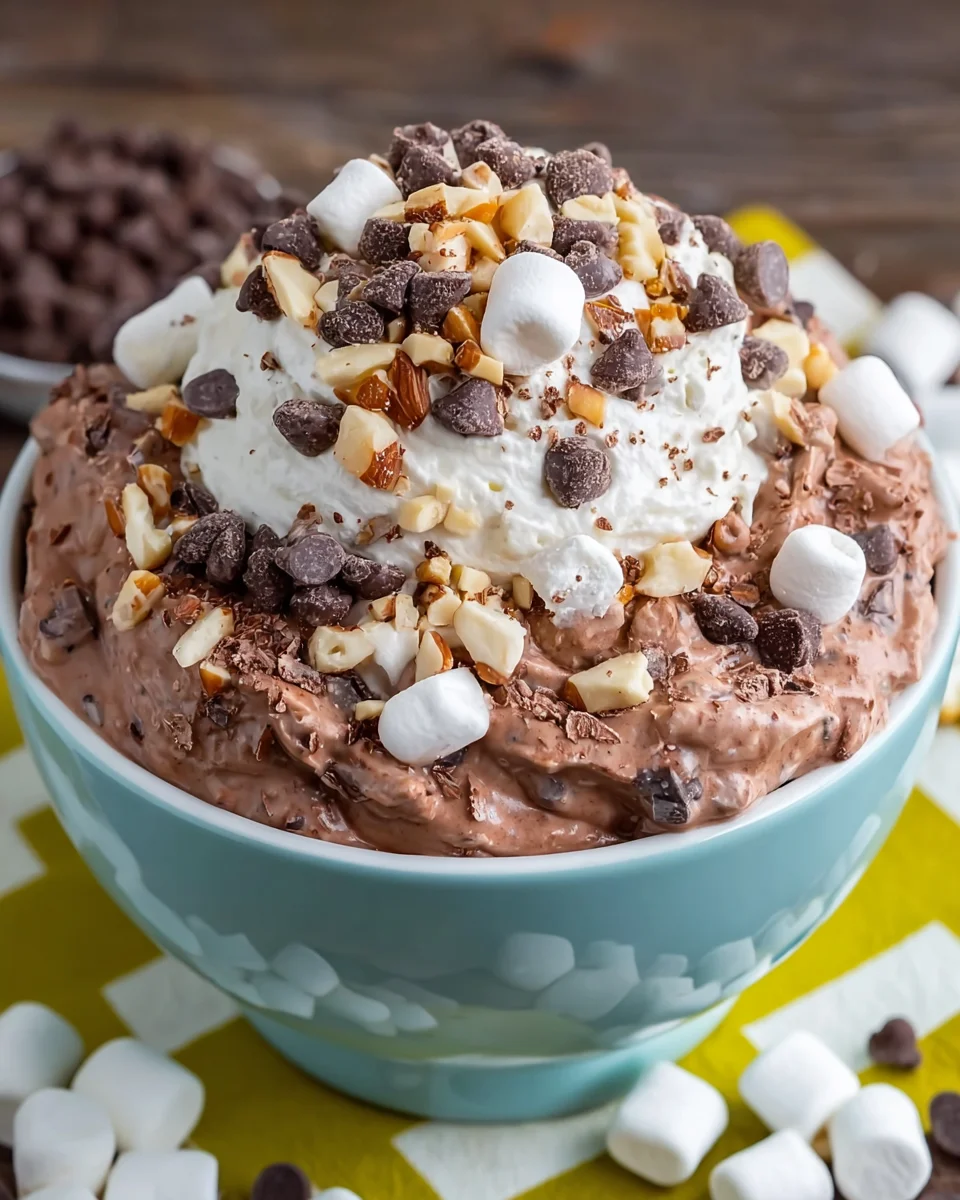 Chocolate Fluff Salad