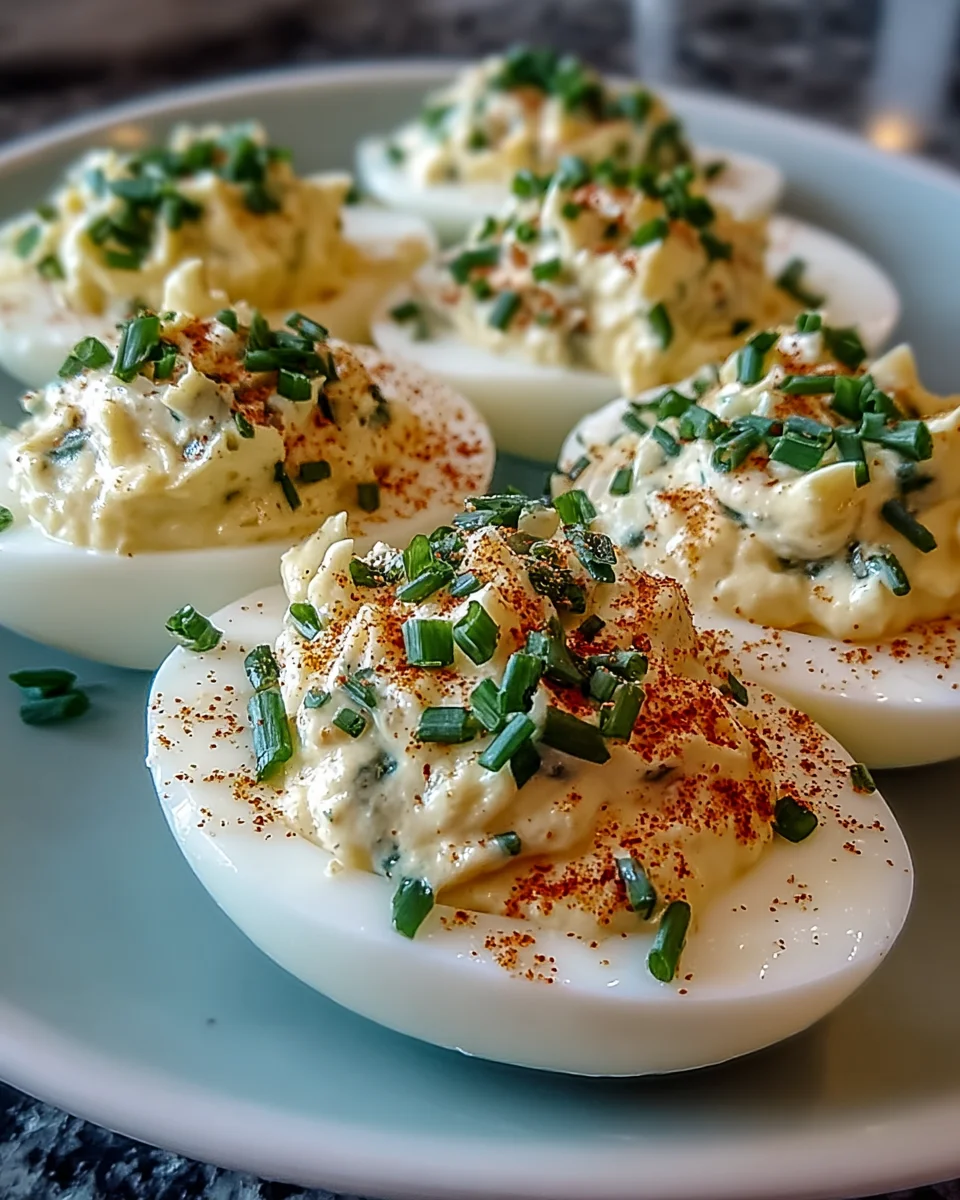 Million Dollar Deviled Eggs