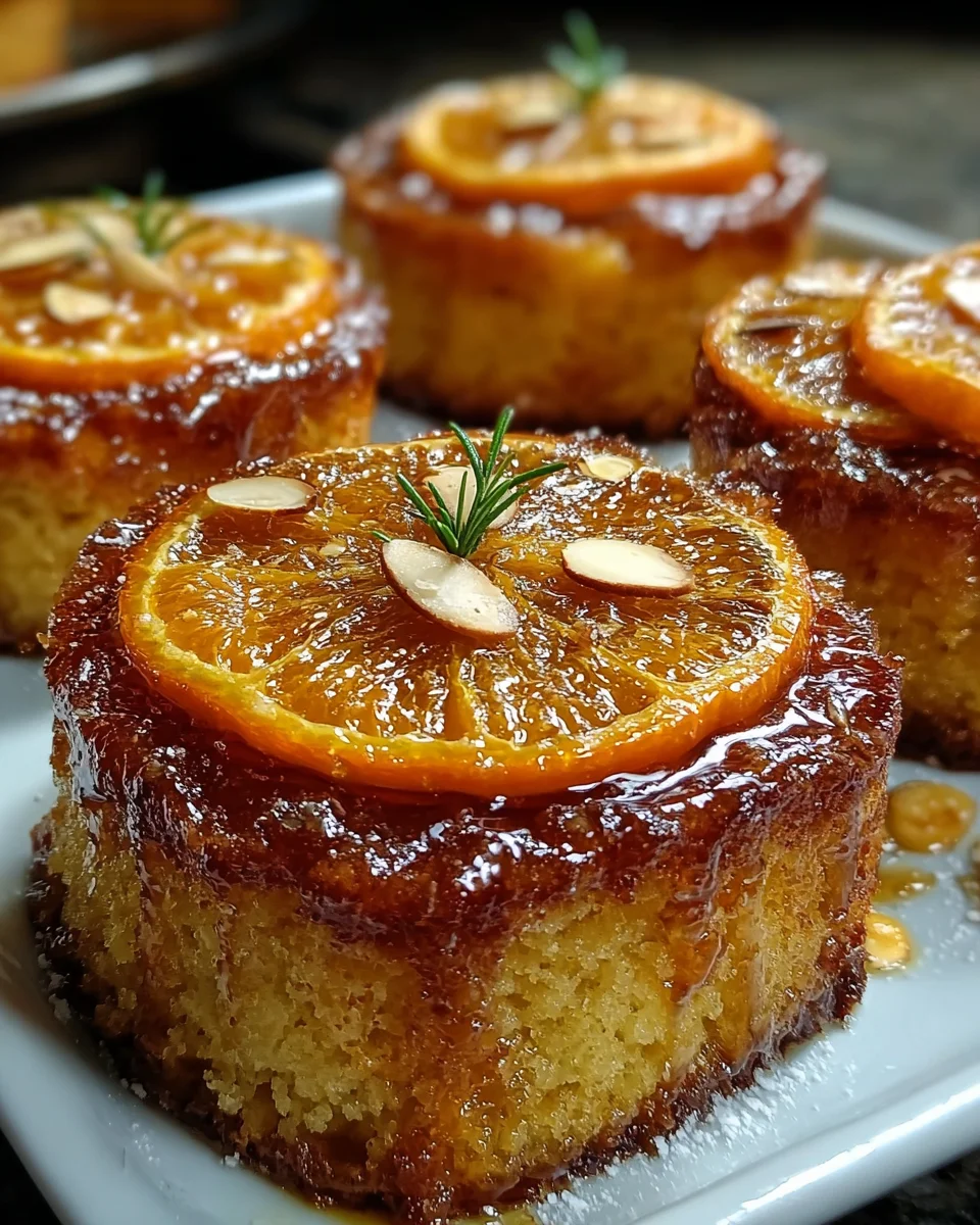 Candied Orange Almond Cake