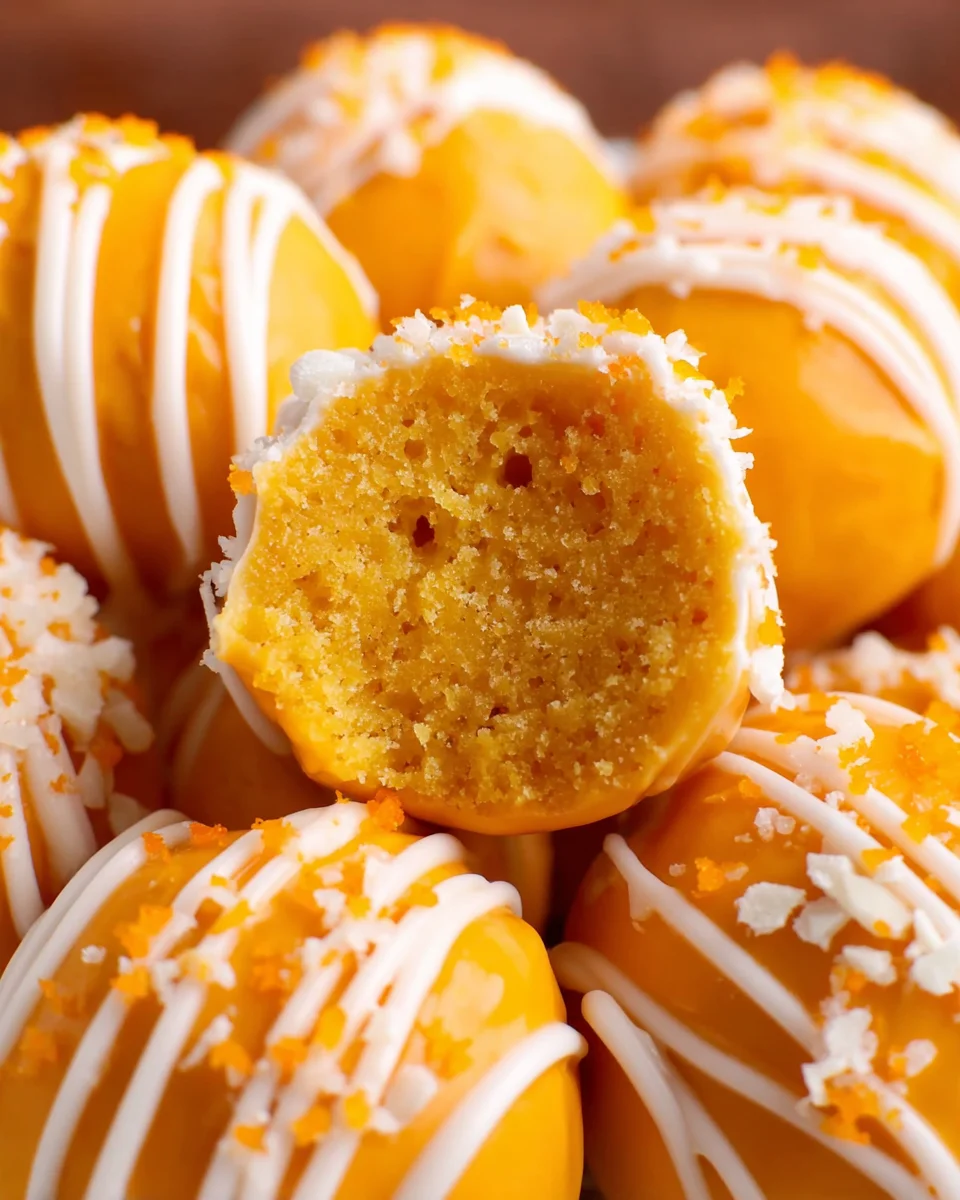 Orange Truffles