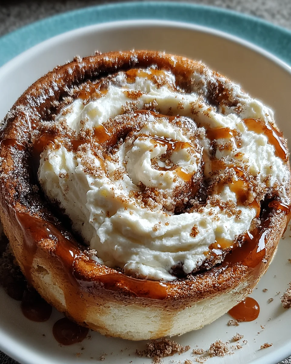 High-Protein Cinnamon Roll Mug Cake