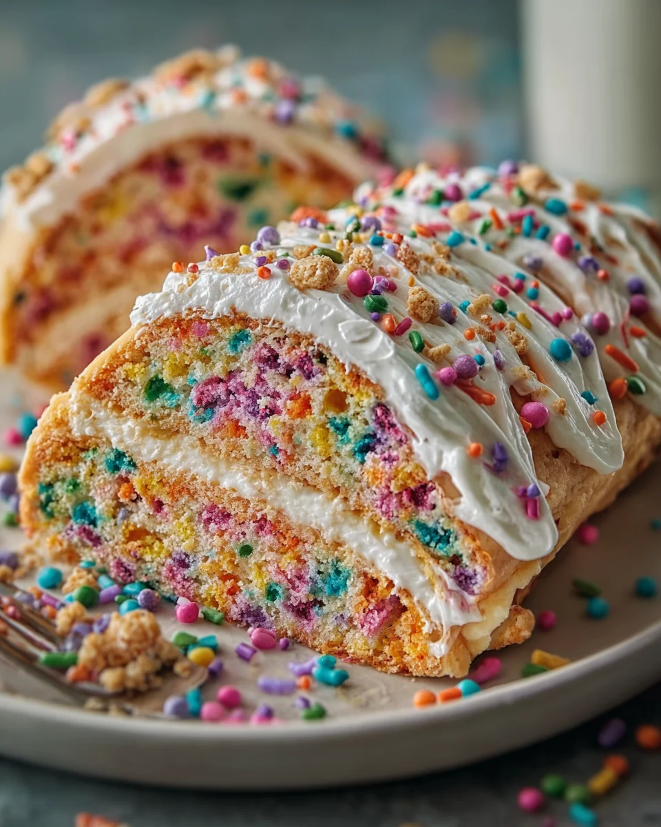 Chaos Style Confetti Birthday Cake