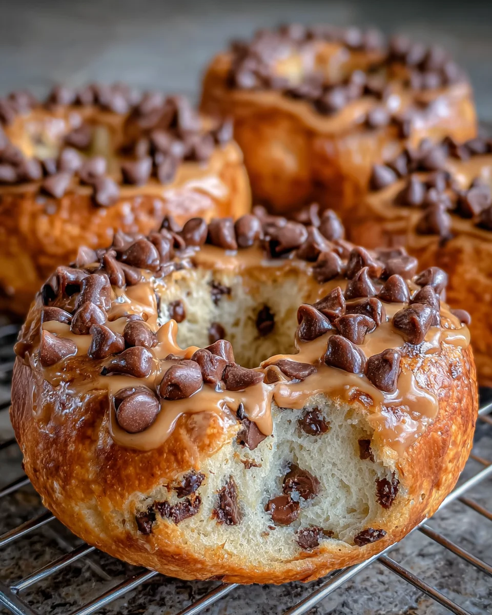Chocolate Chip Protein Bagels