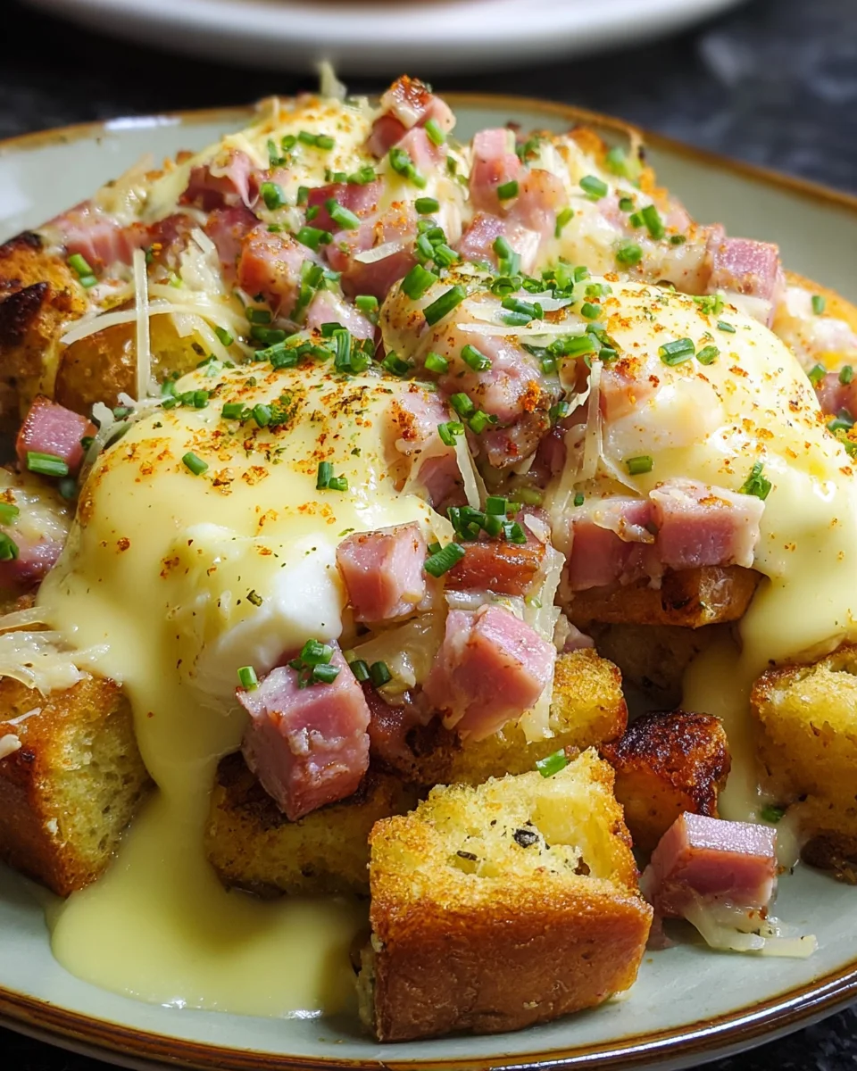 Overnight Eggs Benedict Casserole