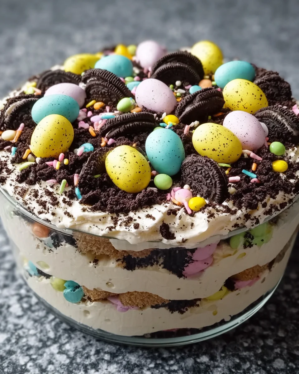 Easter Dirt Cake Trifle