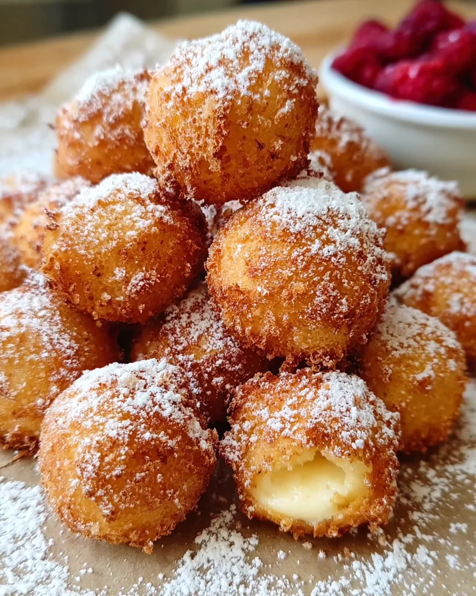 Crispy Fried Cheesecake Bites