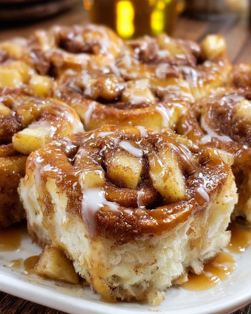 Apple Pie Cinnamon Roll Bake