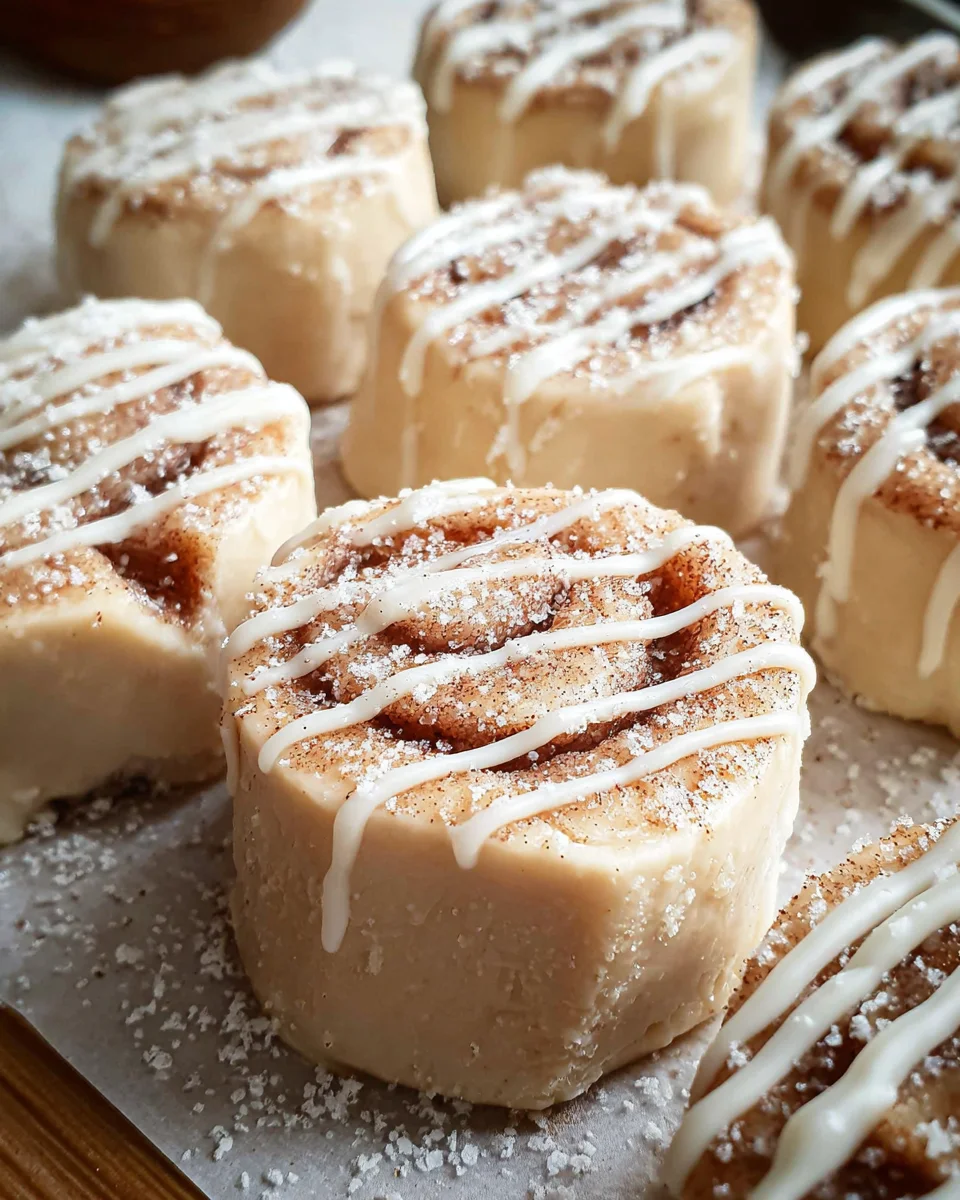 Cinnamon Roll Fudge