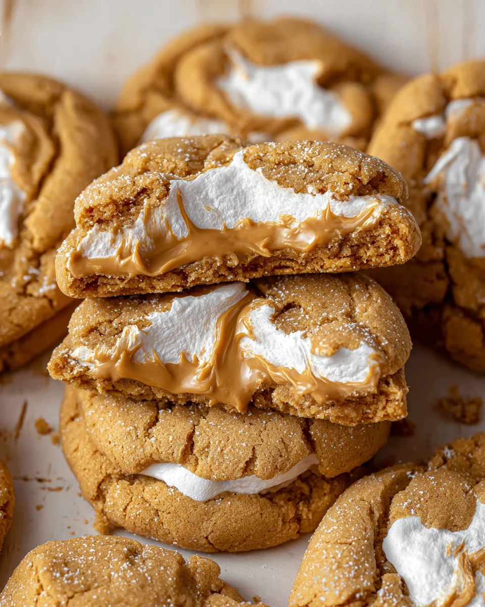 Fluffernutter Cookies