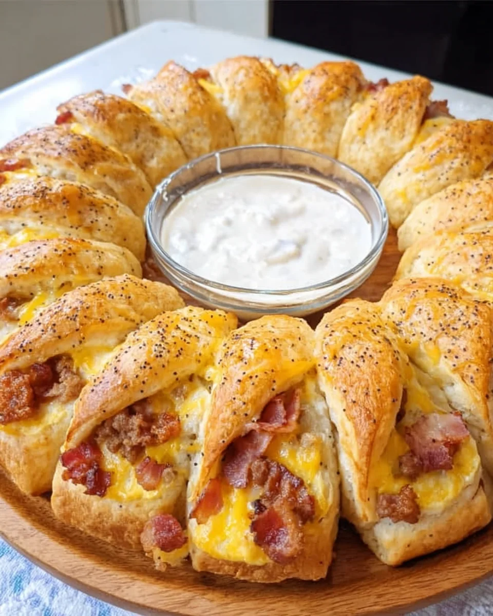 Breakfast Crescent Ring