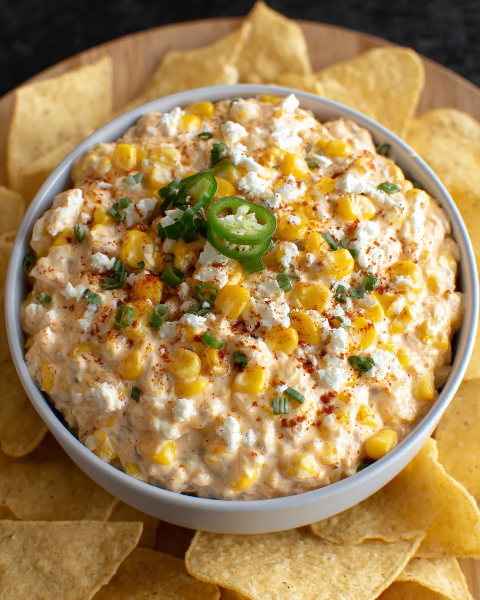 Creamy Mexican Corn Dip