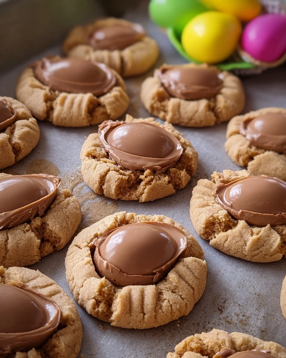 Reese’s Egg Peanut Butter Cookies
