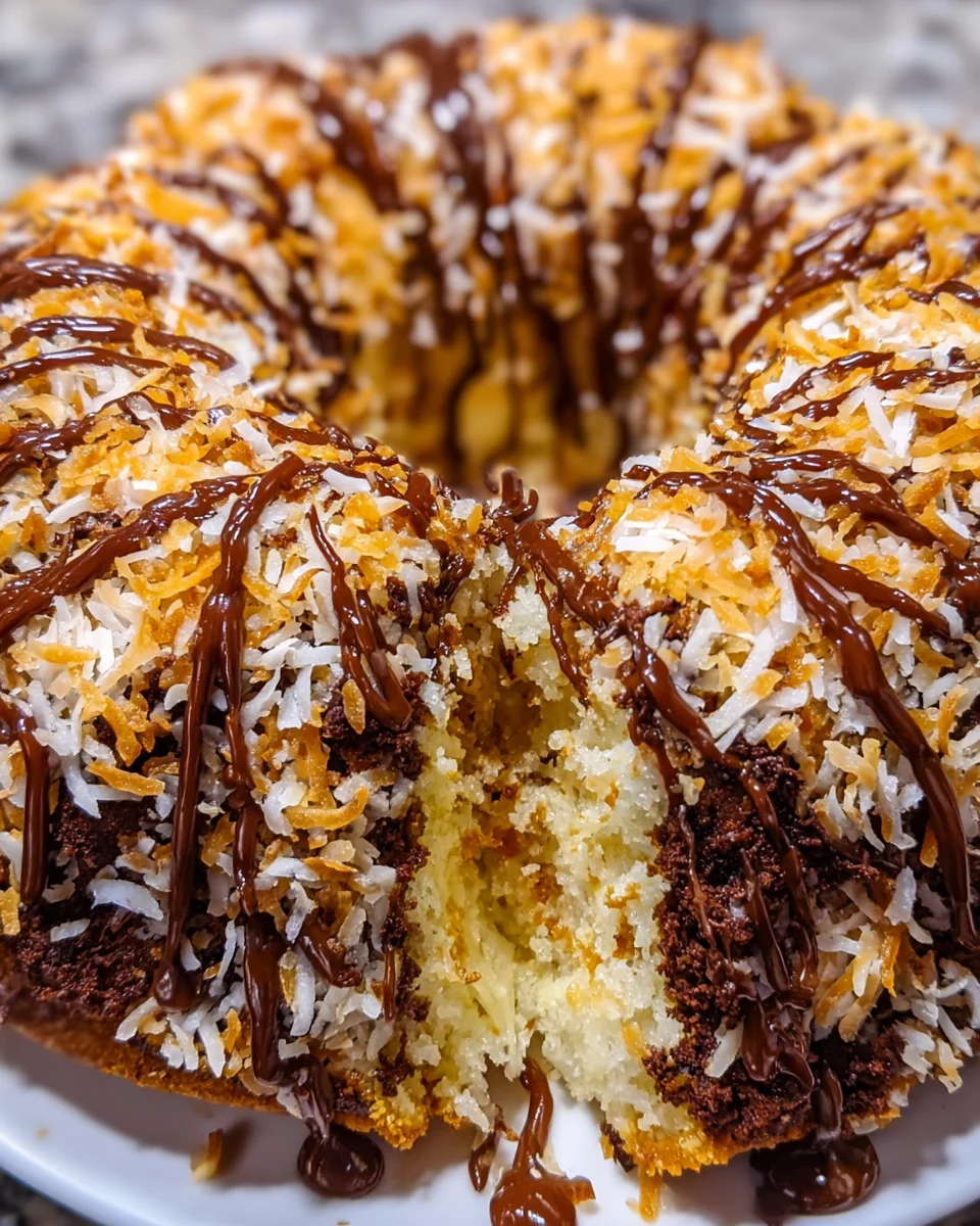 Samoa Bundt Cake